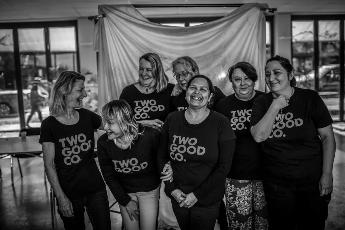 Women employed and empowered through Two Good Co's Work Work program